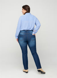 Jeans med normal talje fra Zizzi-Pluspige