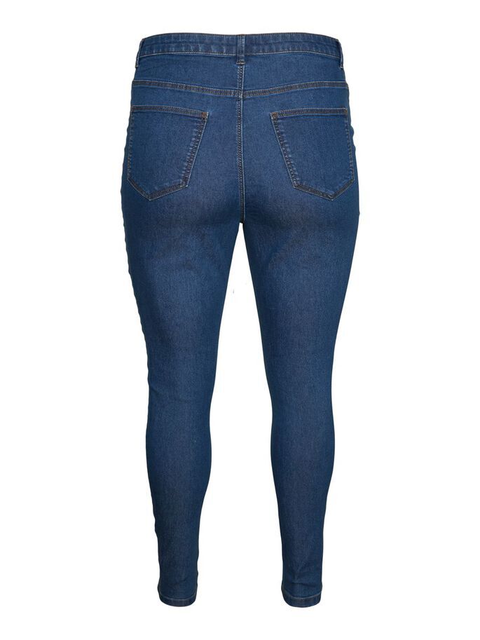 Jeggings med høj talje fra Vero Moda Curve-Pluspige