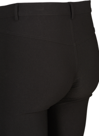 Bukser med lynlåsdetaljer fra Zizzi-Pluspige