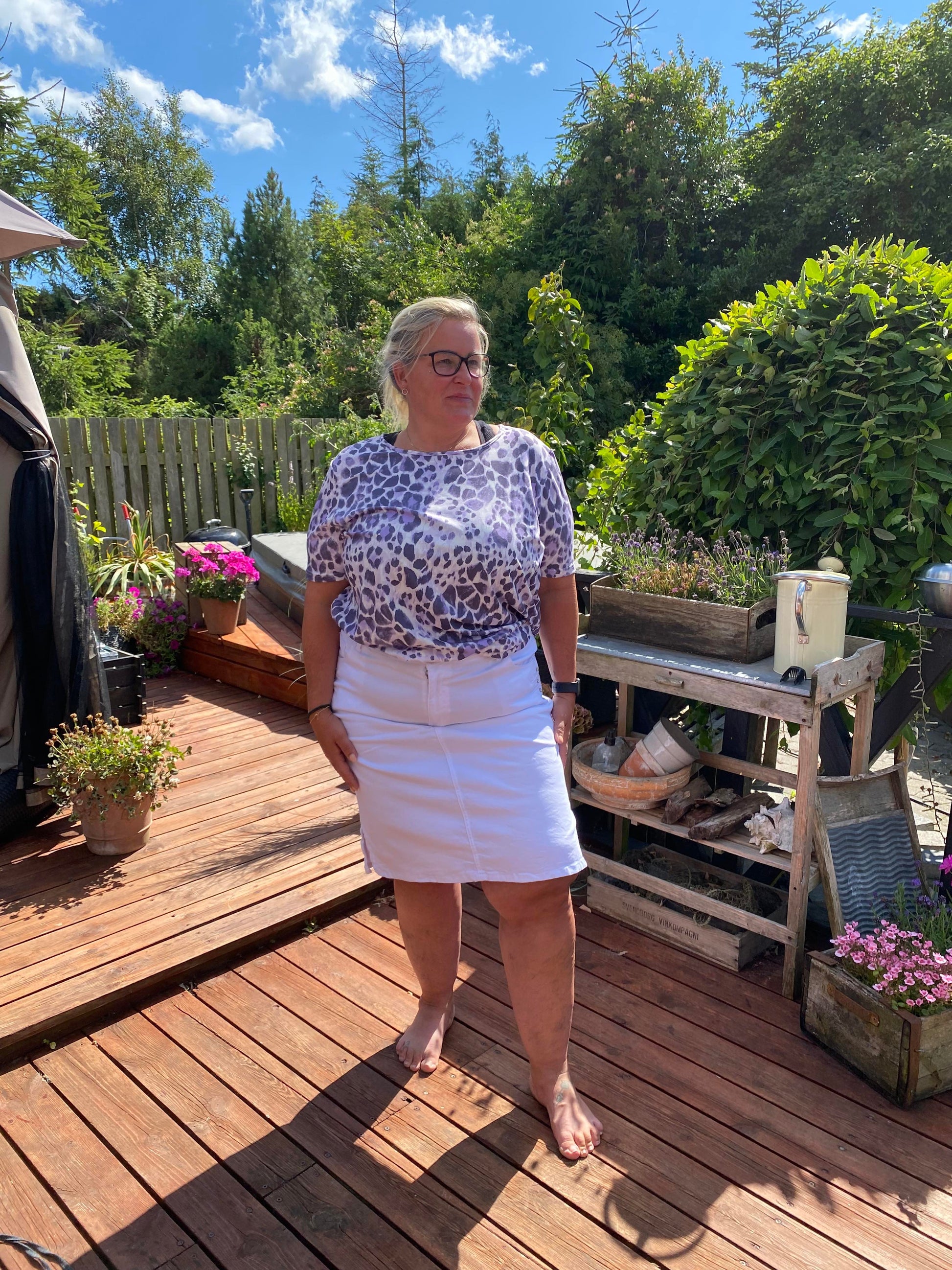 CpCarolina Twill Skirt-Pluspige