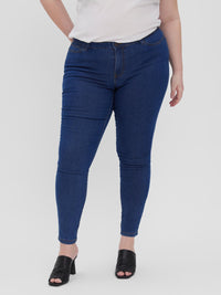 Jeggings med høj talje fra Vero Moda Curve-Pluspige