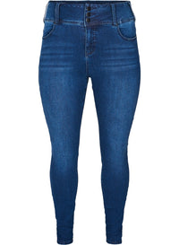 Bea jeans med ekstra høj talje fra Zizzi-Pluspige