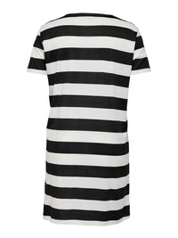 April stripe dress fra Carmakoma-Pluspige