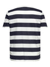 April stripe tee fra Carmakoma-Pluspige