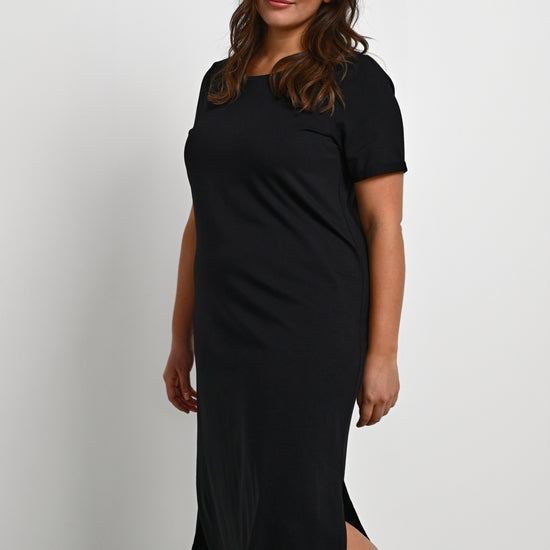 Caline Dress fra Kaffe Curve-Pluspige