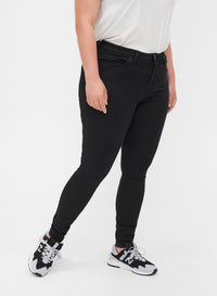 Amy jeans med med høj talje fra Zizzi-Pluspige