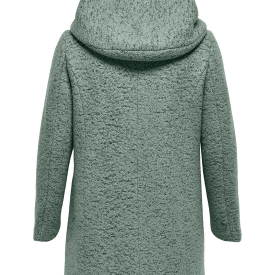 Uldjakke med hætte fra Carmakoma-Pluspige