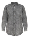 CarLea Black Denim Shirt-Pluspige