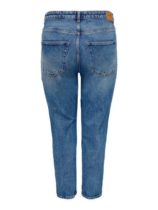 CarEneda HW Mom Jeans-Pluspige