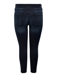 CarAnnabel Highwaist Skinny Ankel Jeans-Pluspige