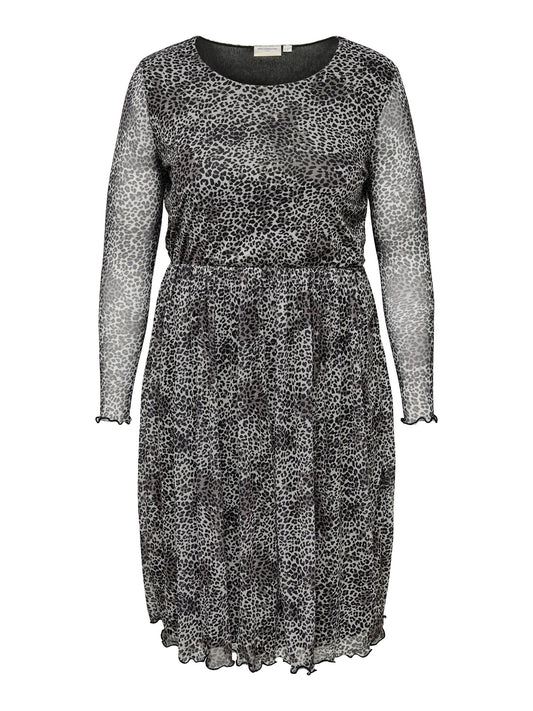 CarDine Mesh Dress-Pluspige