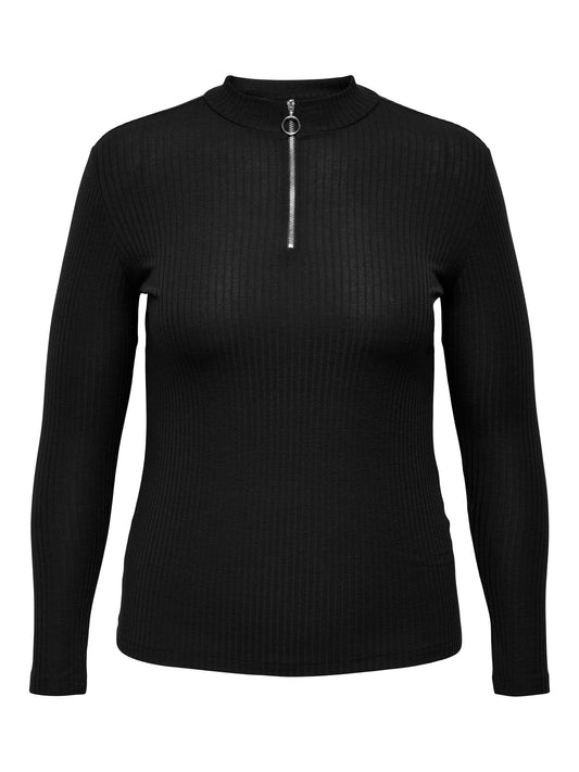 CarArally High Neck Zip Top-Pluspige