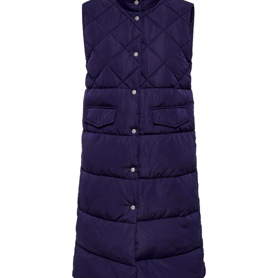 Smart quiltet vest fra Carmakoma-Pluspige