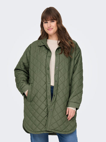 CarNewTannzia Plain Quilt Jacket