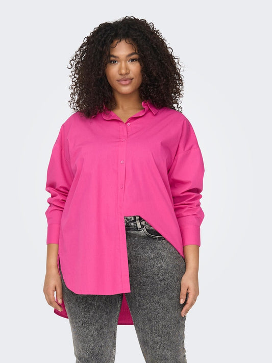 CarMinsa Oversize Shirt Solid