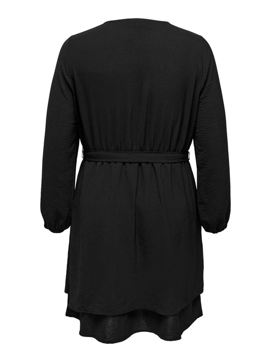 CarMette V-Neck Dress-Pluspige