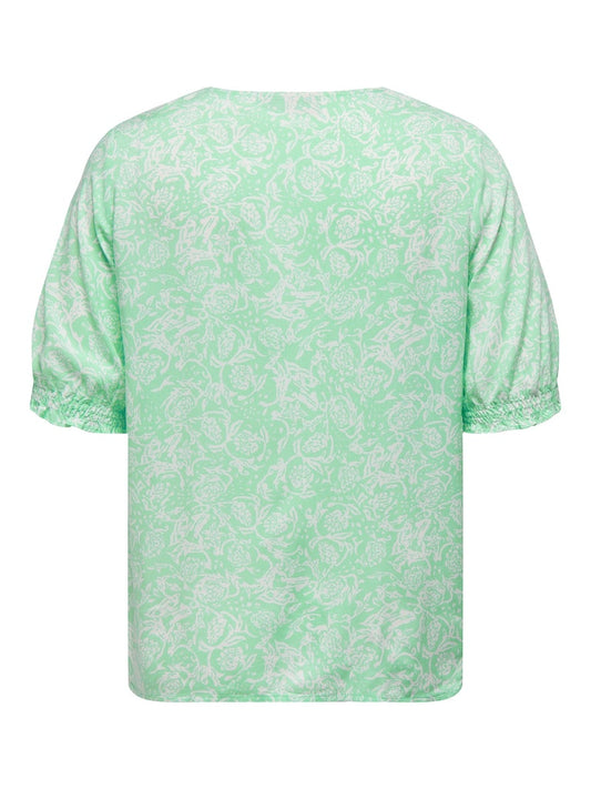 CARMANNIA S/S TOP AOP