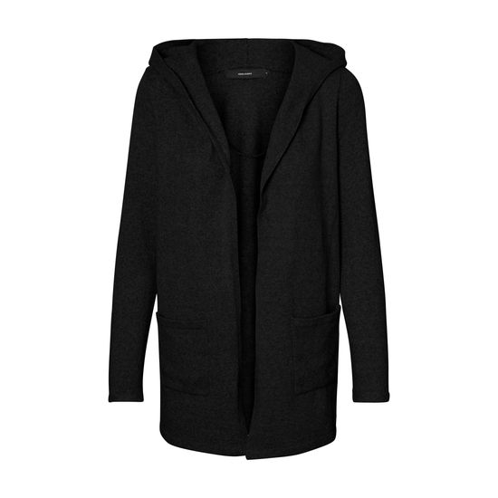 VmDoffy Open Hood Cardigan-Pluspige