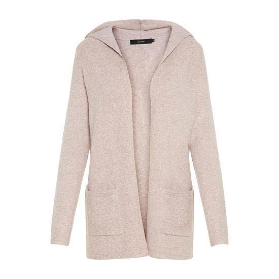 VmDoffy Open Hood Cardigan-Pluspige