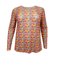 Fed mesh bluse fra Cassiopeia-Pluspige