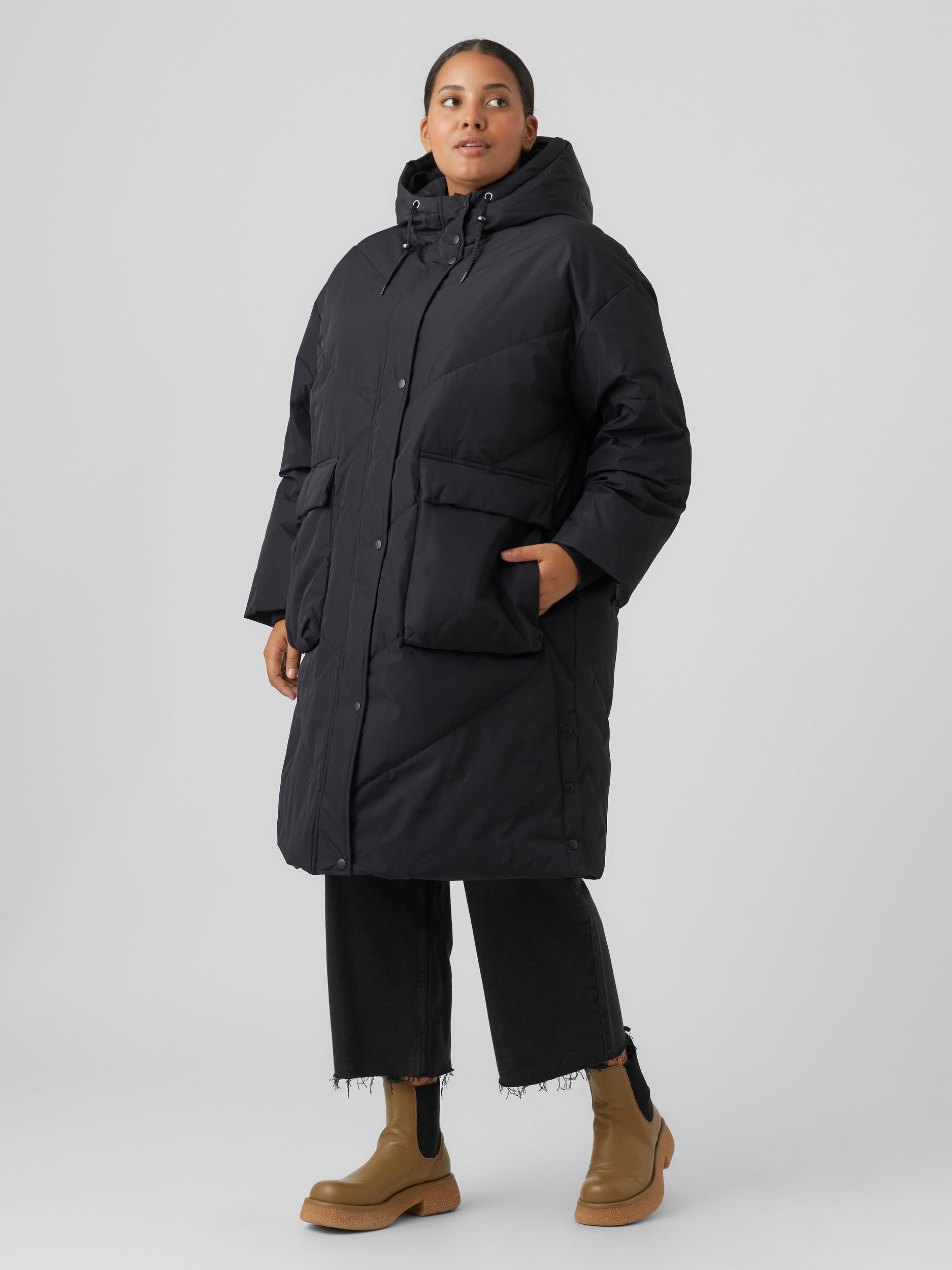 VmAugusta Long Down Coat-Pluspige