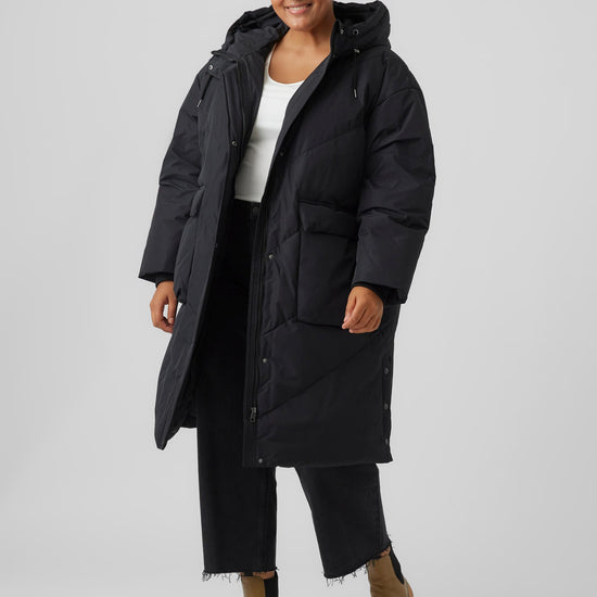 VmAugusta Long Down Coat-Pluspige