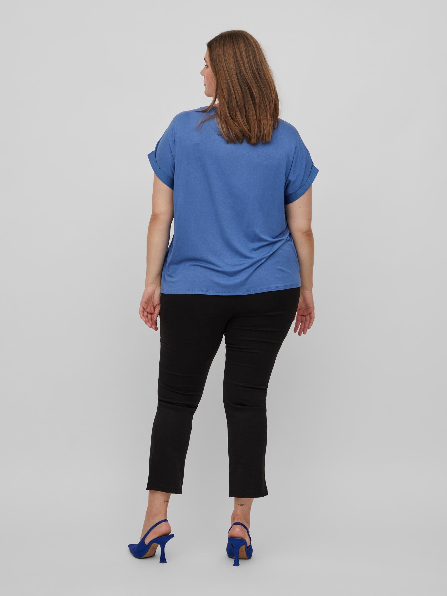 Viellette S/S Satin Top - Noos, Toadstool, 38 Viellette S/S Satin Top - Noos, Toadstool, 38