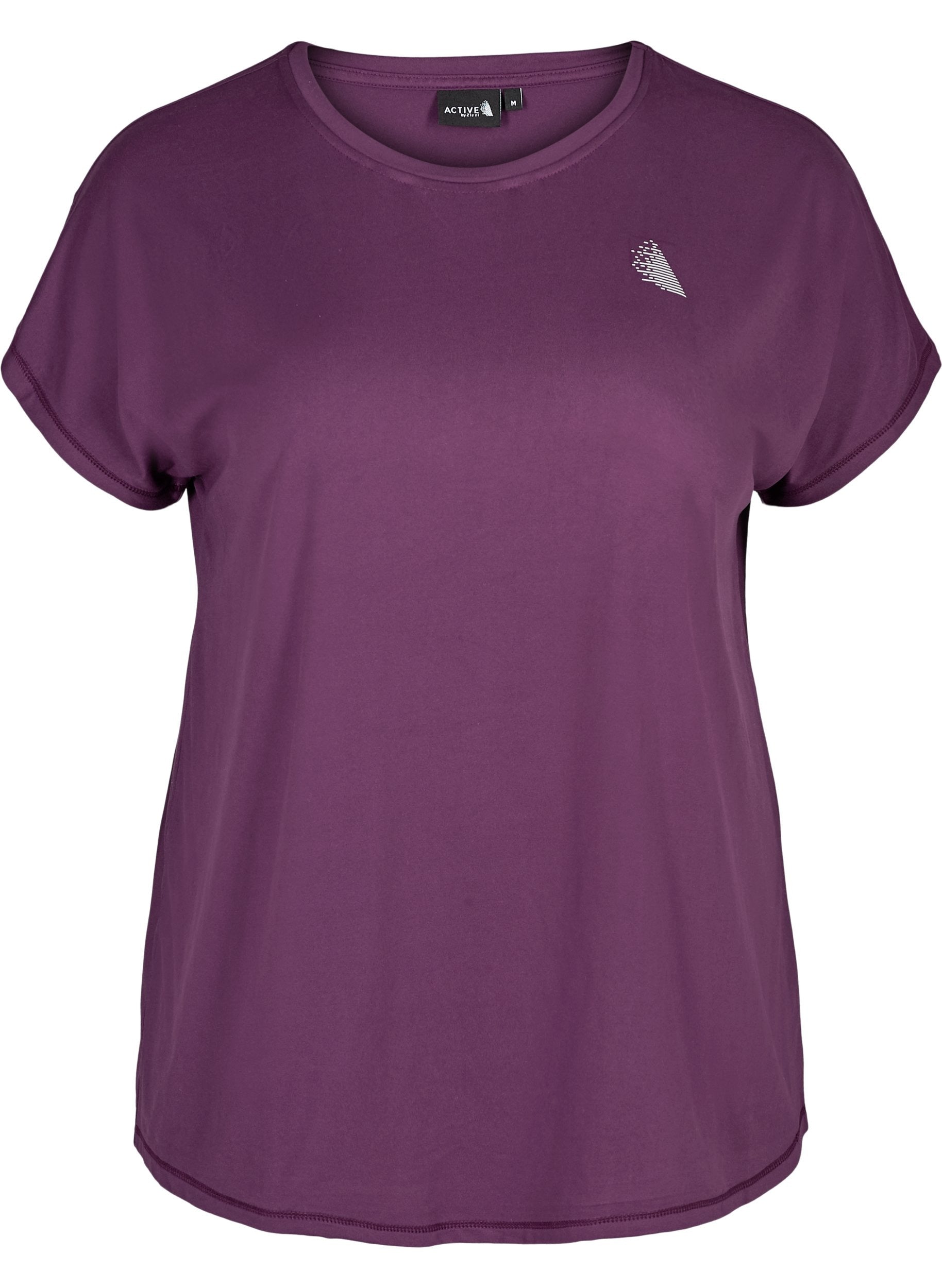 ZiABasic O-Neck Tee-Pluspige