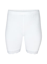 Cykelshorts med blonde fra Zizzi-Pluspige