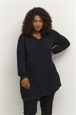 Tunic i crepe-viscose fra Kaffe Curve!-Pluspige