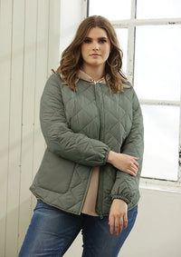 ZhAfton Quilt Jacket-Pluspige