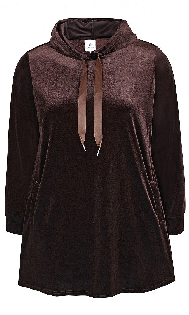 ZhPullover Velour-Pluspige