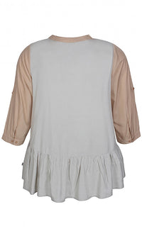 ZhSKY PEPLUM BLOUSE