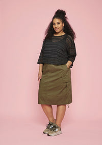 ZhCARGO SKIRT