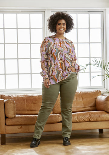 ZhMaelie Blouse-Pluspige