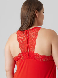 VmAna Lace Top-Pluspige