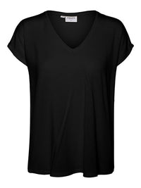 VMAYA SS V-NECK TEE VMA NOOS CURVE